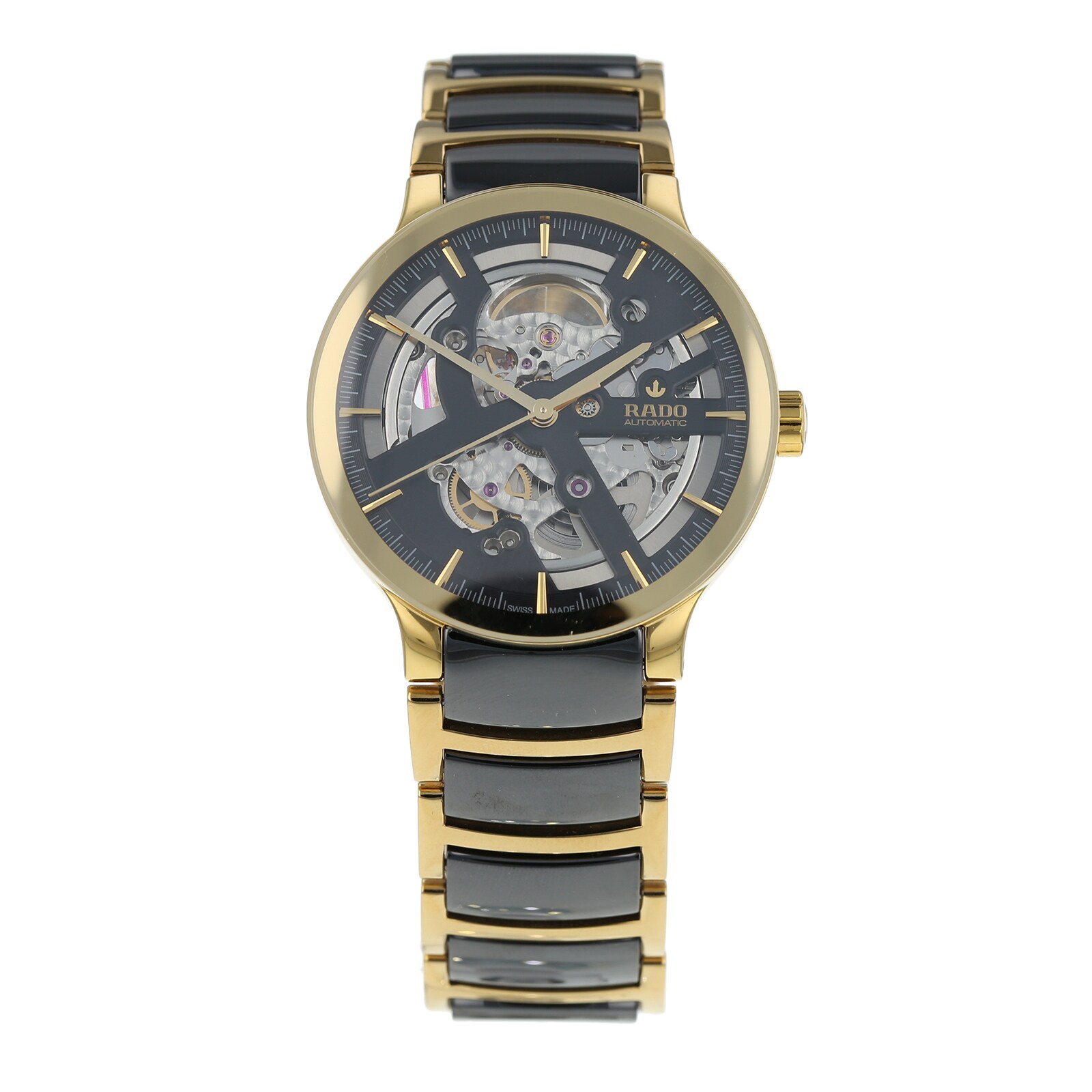 Pre-Owned Rado Pre-Owned Rado Centrix Open Heart Mens Watch R30180162
