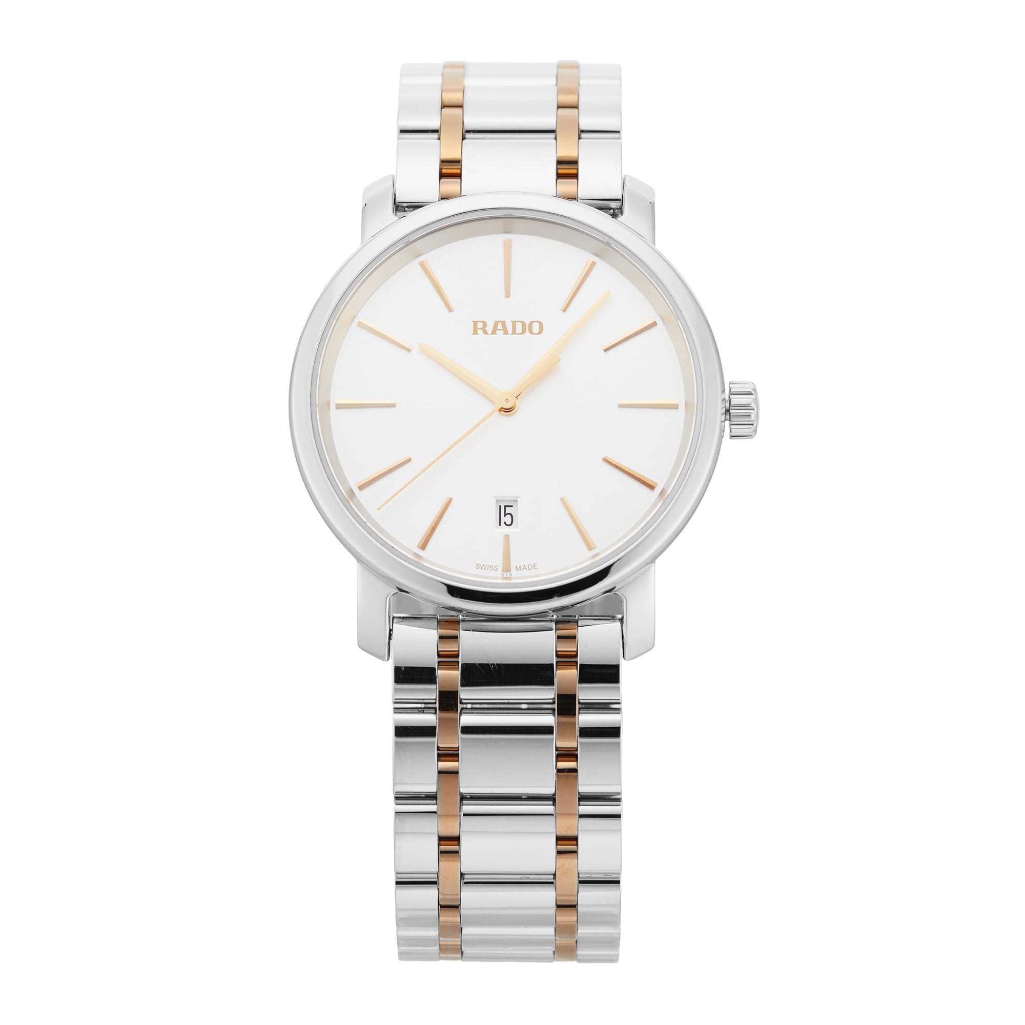 Pre-Owned Rado DiaMaster Mens Watch R14078103 Pre-Owned Rado DiaMaster Mens Watch R14078103
