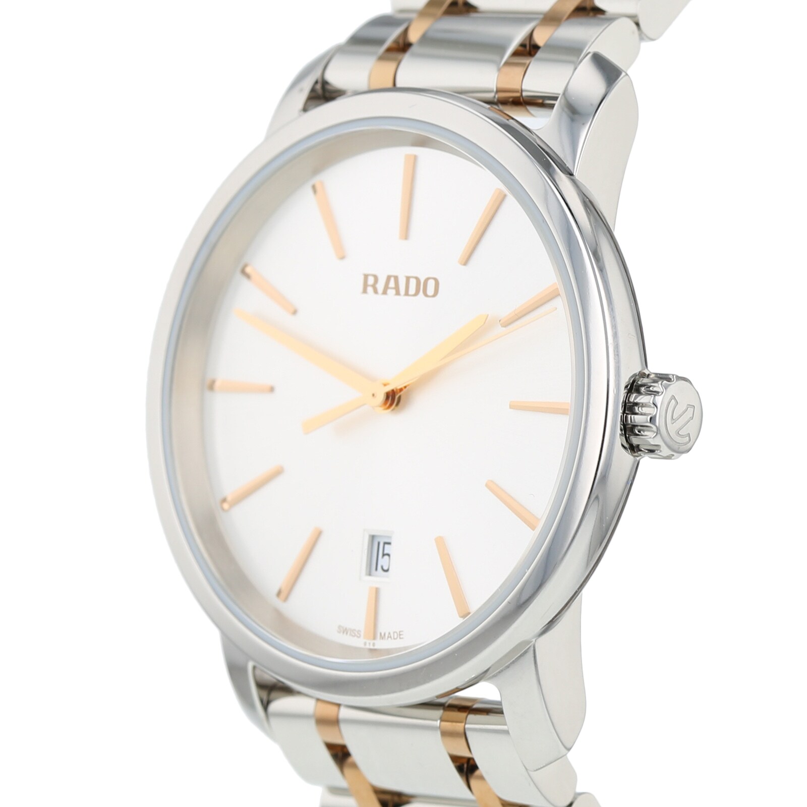 Pre-Owned Rado Pre-Owned Rado DiaMaster Mens Watch R14078103 Pre-Owned Rado Pre-Owned Rado DiaMaster Mens Watch R14078103