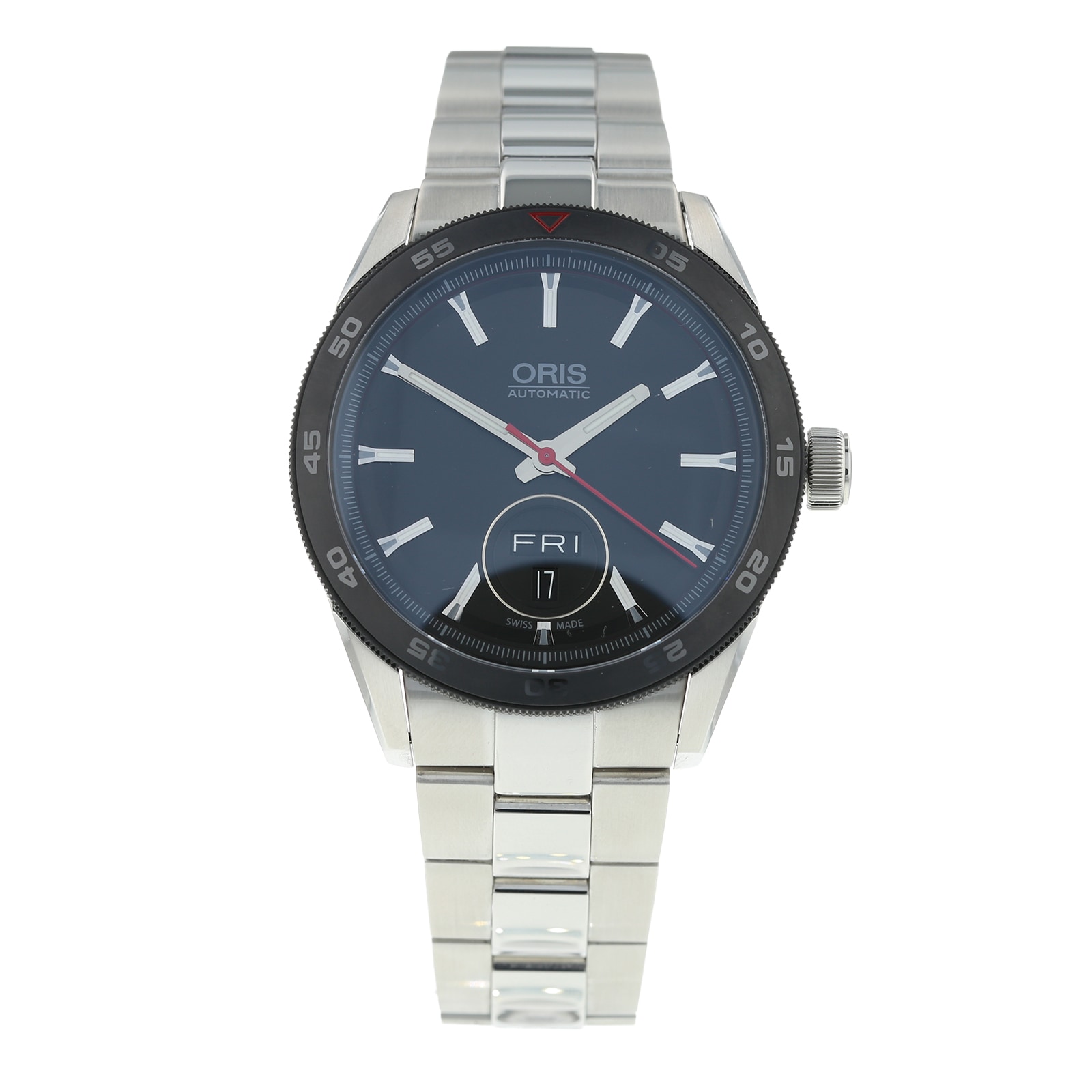 Pre Owned Oris Artix GT Day Date Mens Watch 01 735 7662 4424