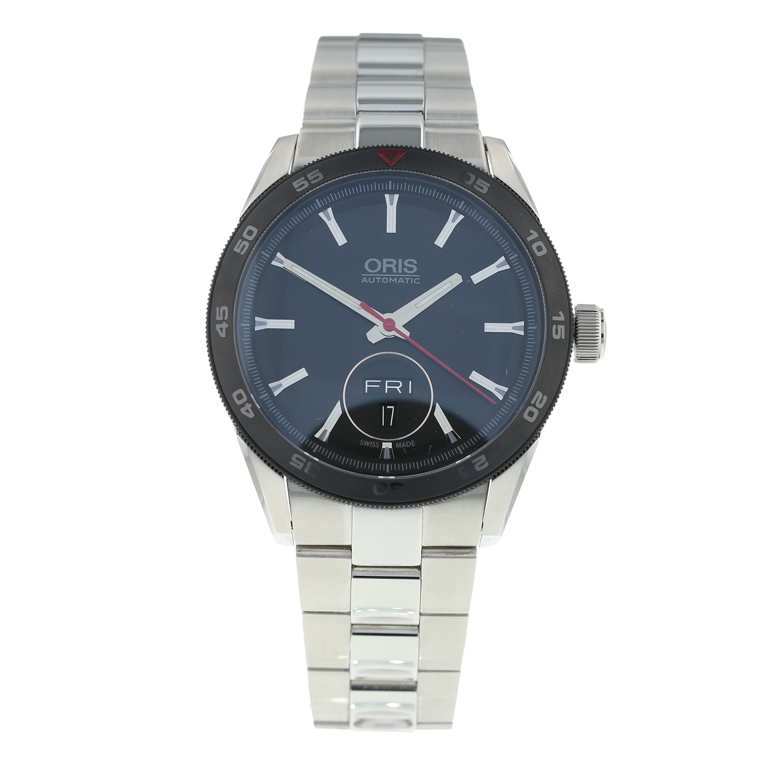 Pre-Owned Oris Artix GT Day-Date Mens Watch 01 735 7662 4424 Pre-Owned Oris Artix GT Day-Date Mens Watch 01 735 7662 4424