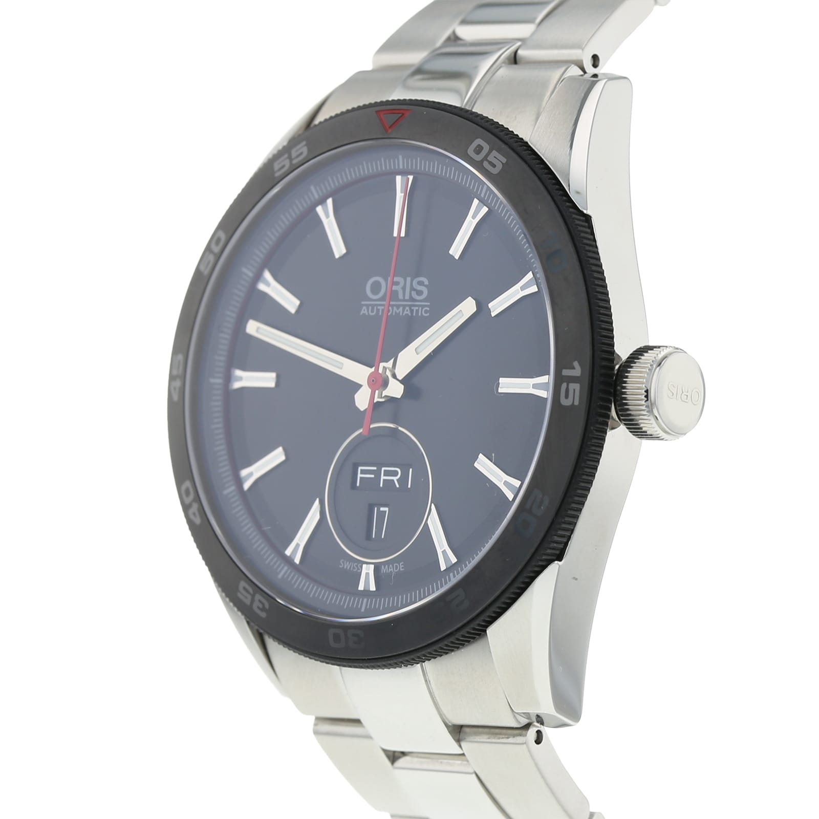 Pre-Owned Oris Artix GT Day-Date Mens Watch 01 735 7662 4424 Pre-Owned Oris Artix GT Day-Date Mens Watch 01 735 7662 4424