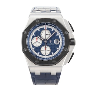 Pre-Owned Audemars Piguet Royal Oak Offshore Chronograph 44mm Platinum 26401PO.OO.A018CR.01.A