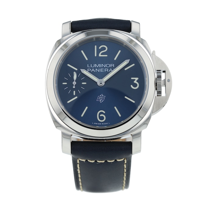 Pre-Owned Panerai Luminor Blu Mare Mens Watch