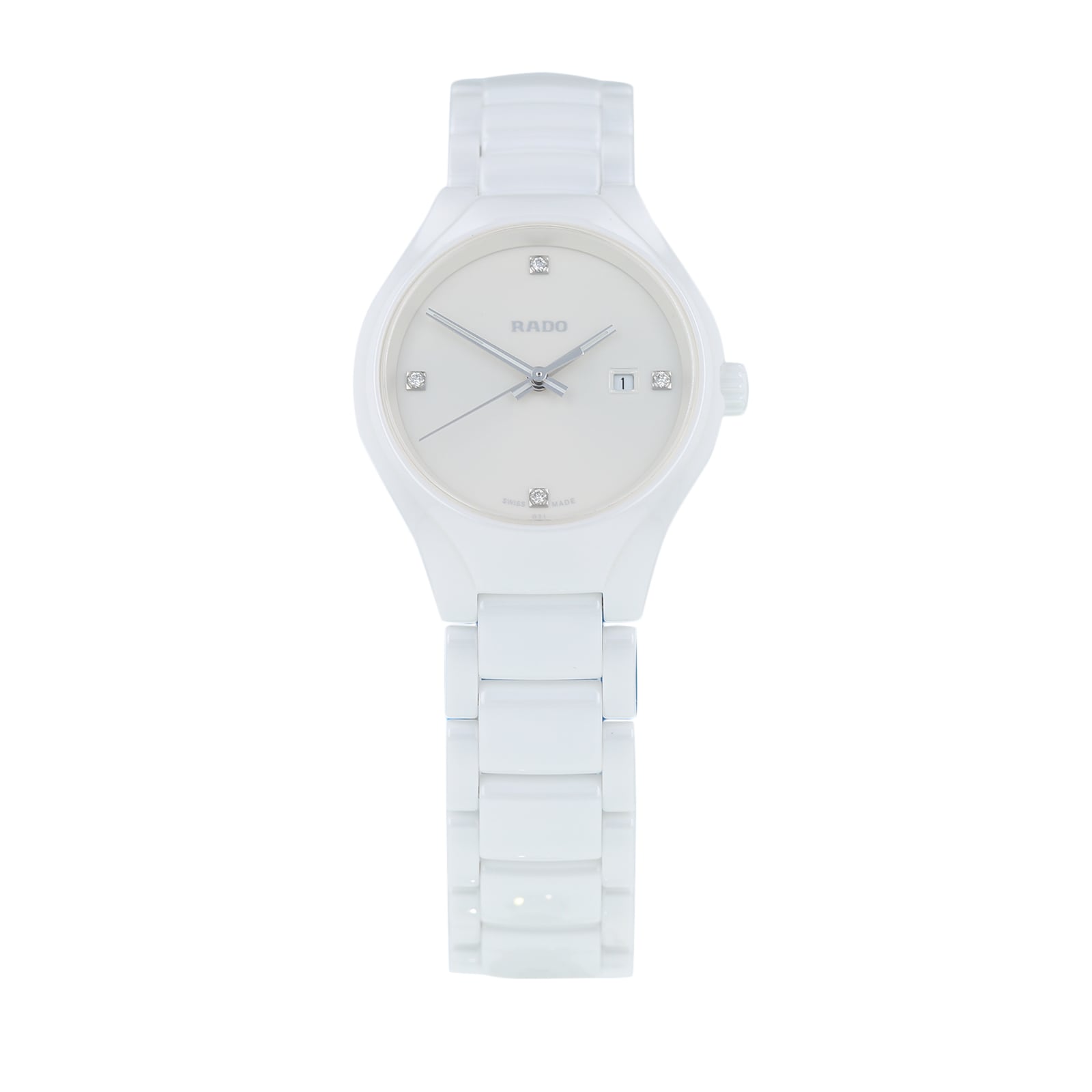 Pre Owned Rado Pre Owned Rado True Diamonds Ladies Watch R27061712