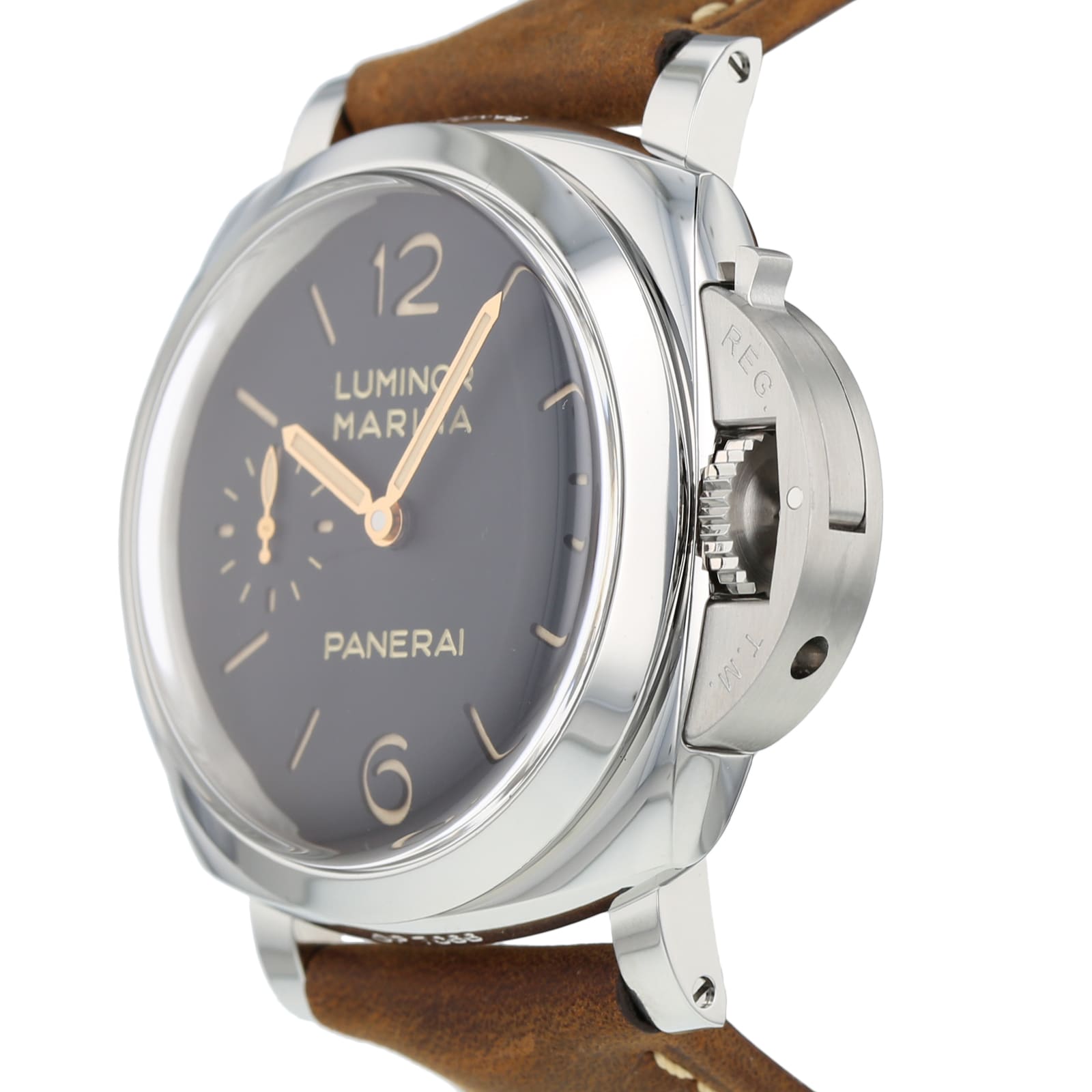 Pre Owned Panerai Pre Owned Panerai Luminor Marina Mens Watch