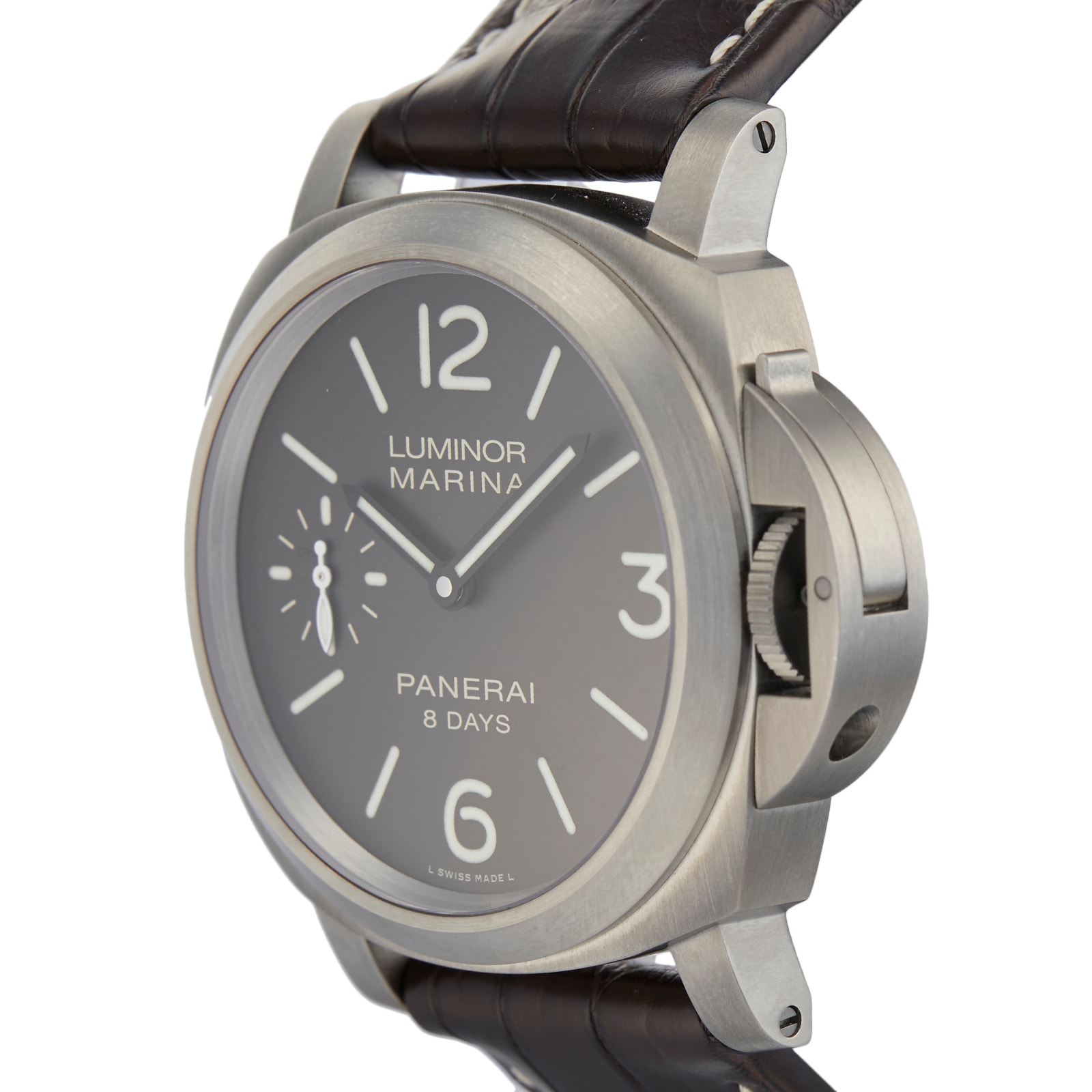 Pre-Owned Panerai Luminor 8 Days Mens Watch PAM00564