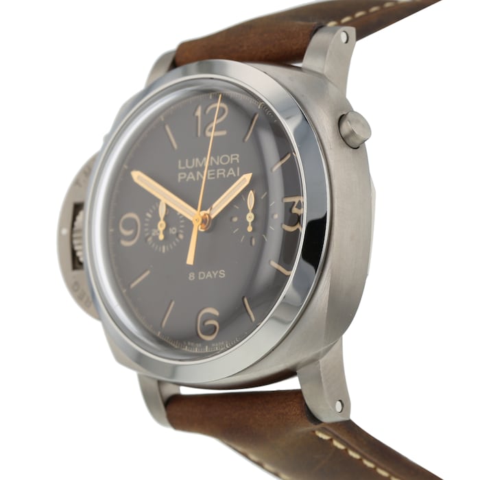 Pre-Owned Panerai Luminor Monopulsante Left-Handed Mens Watch PAM00579