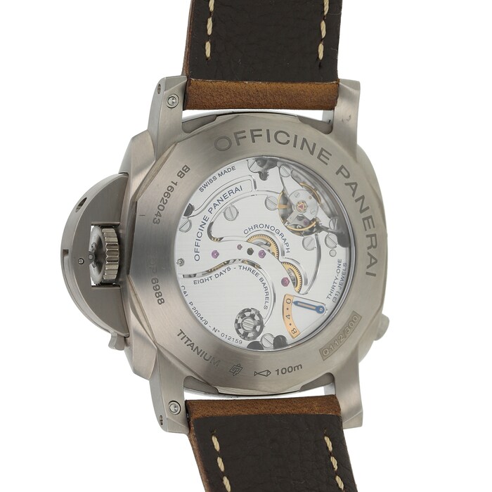 Pre-Owned Panerai Luminor Monopulsante Left-Handed Mens Watch PAM00579