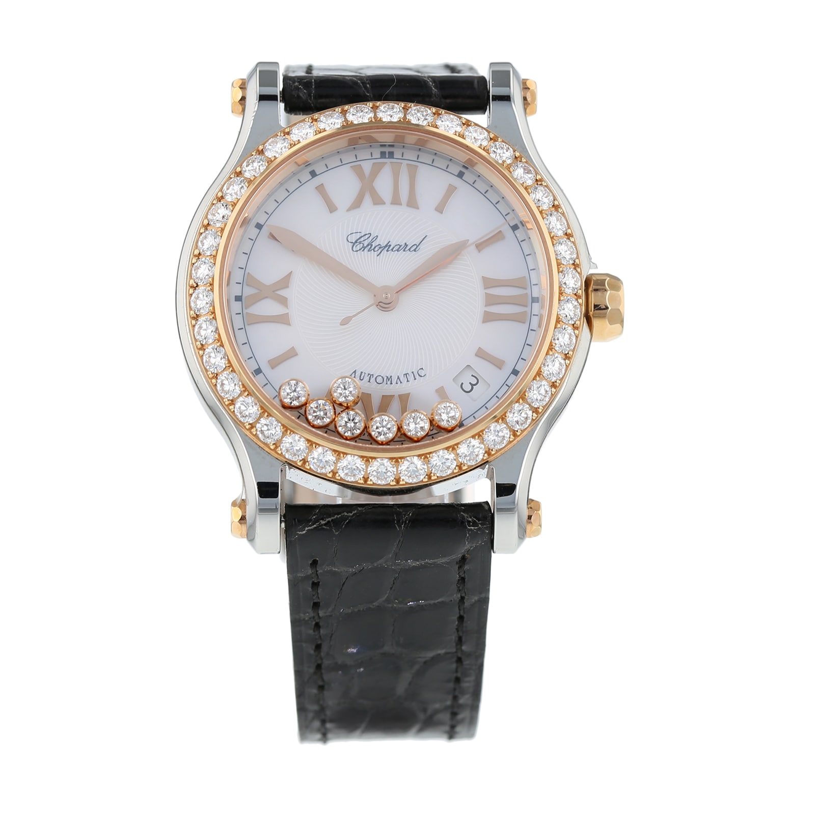 Pre-Owned Chopard Happy Sport 36 Ladies Watch 278559-6006-30
