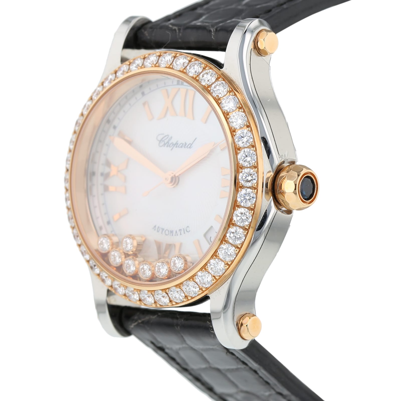 Pre-Owned Chopard Happy Sport 36 Ladies Watch 278559-6006-30