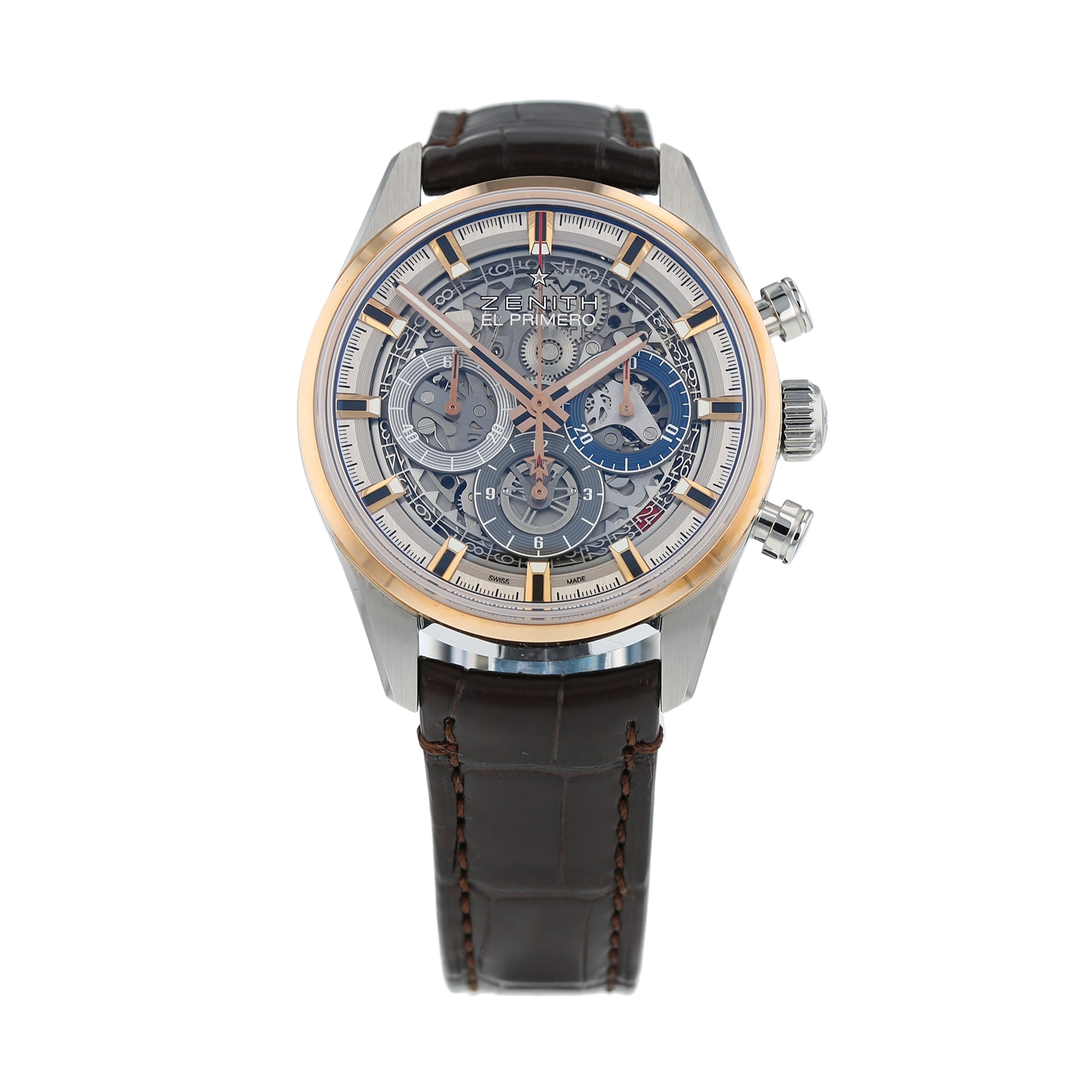 Pre-Owned Zenith El Primero Chronomaster Mens Watch 51.2151.400/78.C810
