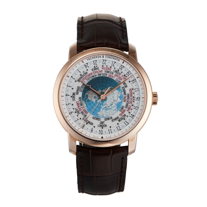 Pre-Owned Vacheron Constantin Pre-Owned Vacheron Constantin Traditionnelle World Time Mens Watch 86060/000R-9640