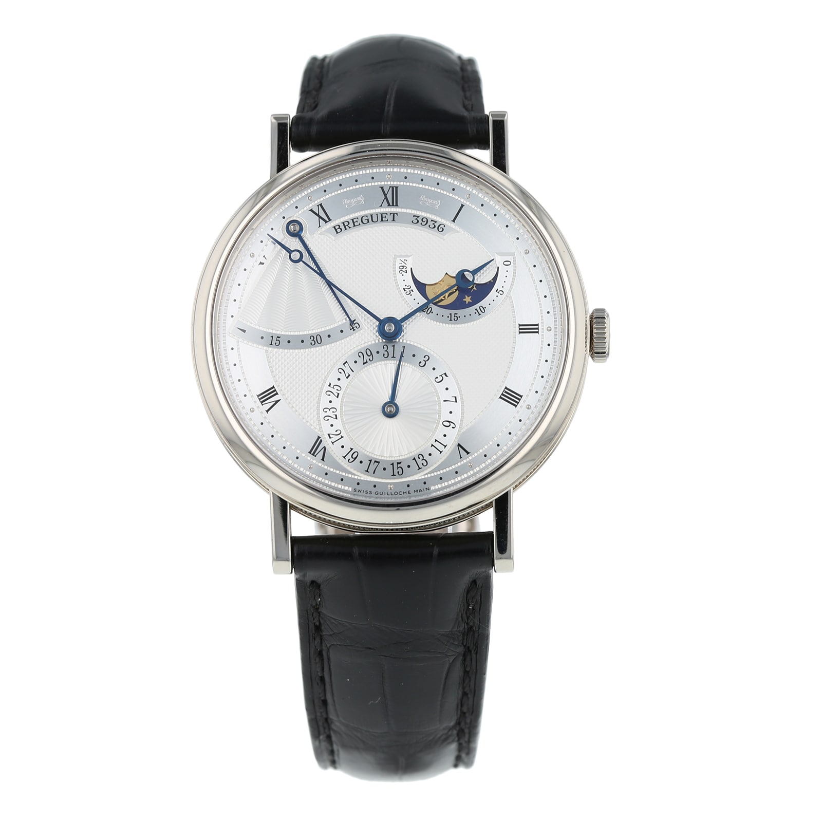 Pre Owned Breguet Classique Power Reserve Mens Watch 7137BB 11 9V6