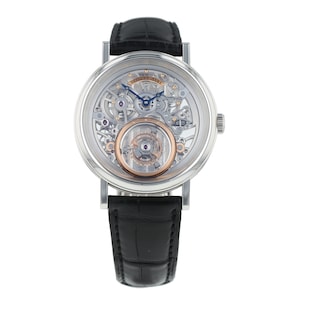 Pre-Owned Breguet Tourbillon Messidor Manual Wind Mens Watch 5335PT/42/9W6