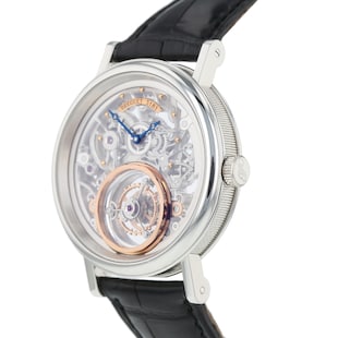 Pre-Owned Breguet Tourbillon Messidor Manual Wind Mens Watch 5335PT/42/9W6