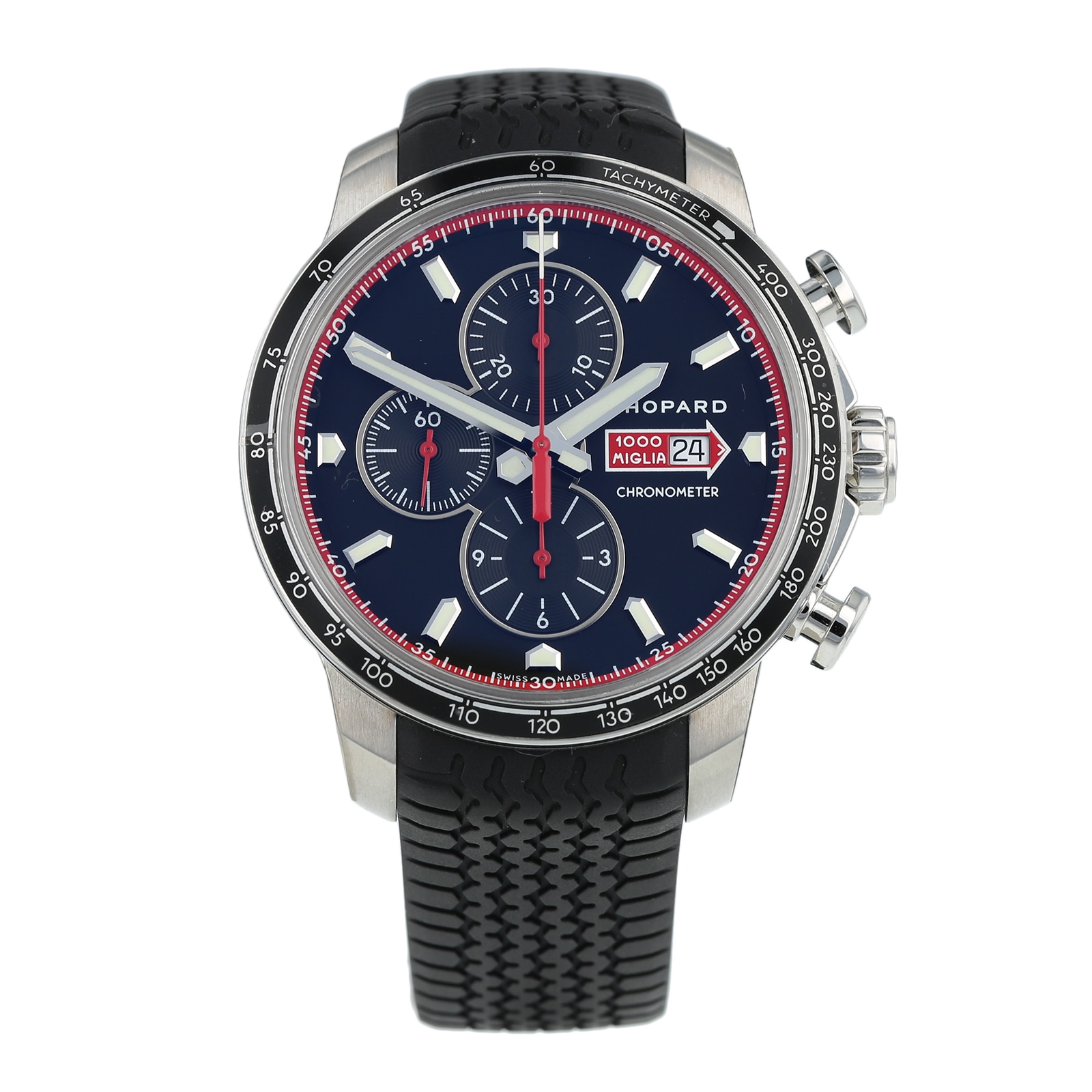 Pre Owned Chopard Mille Miglia GTS Chronograph Mens Watch 168571 3001