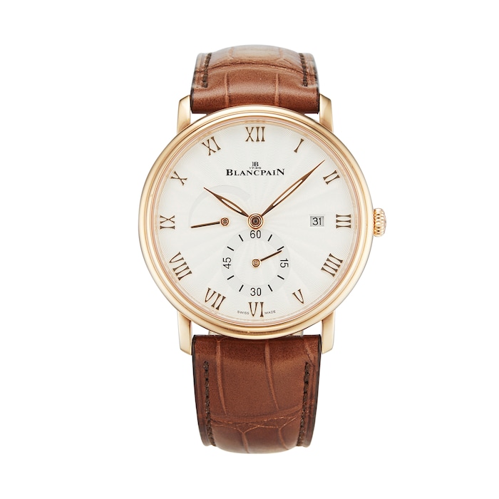 Pre-Owned Blancpain Pre-Owned Blancpain Villeret Mens Watch 6606A-3642-55A