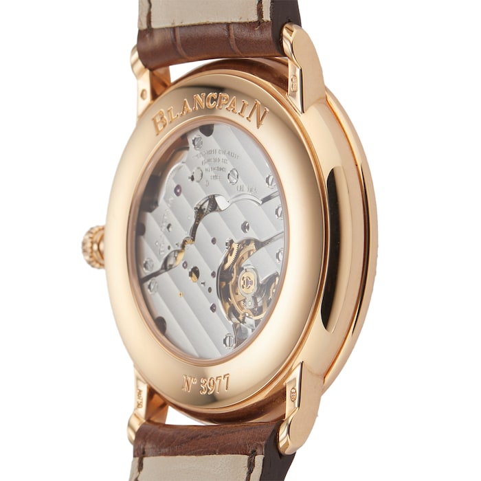 Pre-Owned Blancpain Pre-Owned Blancpain Villeret Mens Watch 6606A-3642-55A