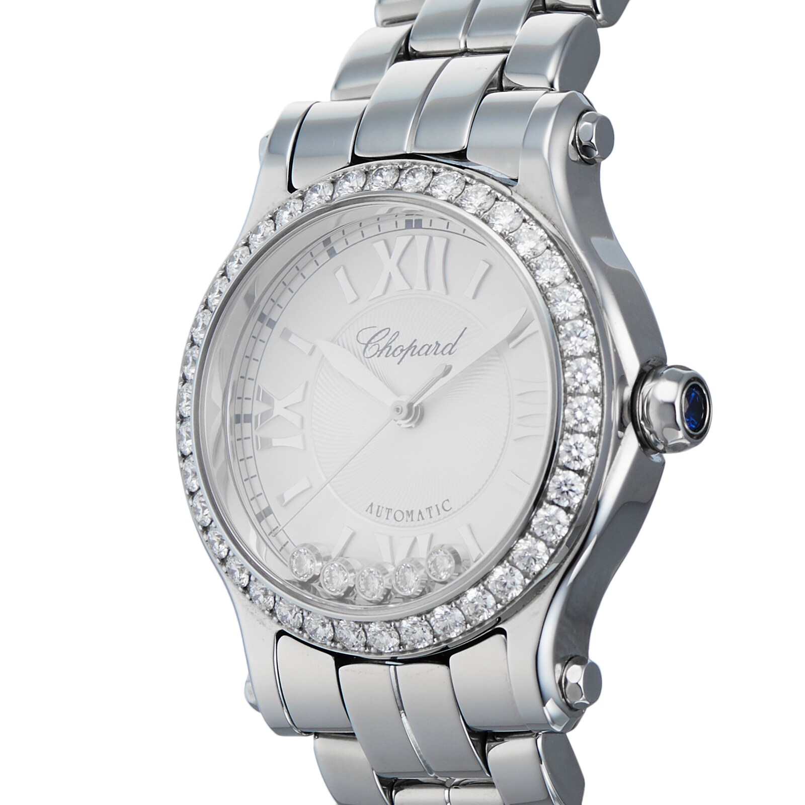 Pre-Owned Chopard Pre-Owned Chopard Happy Sport Ladies Watch 278573-3004