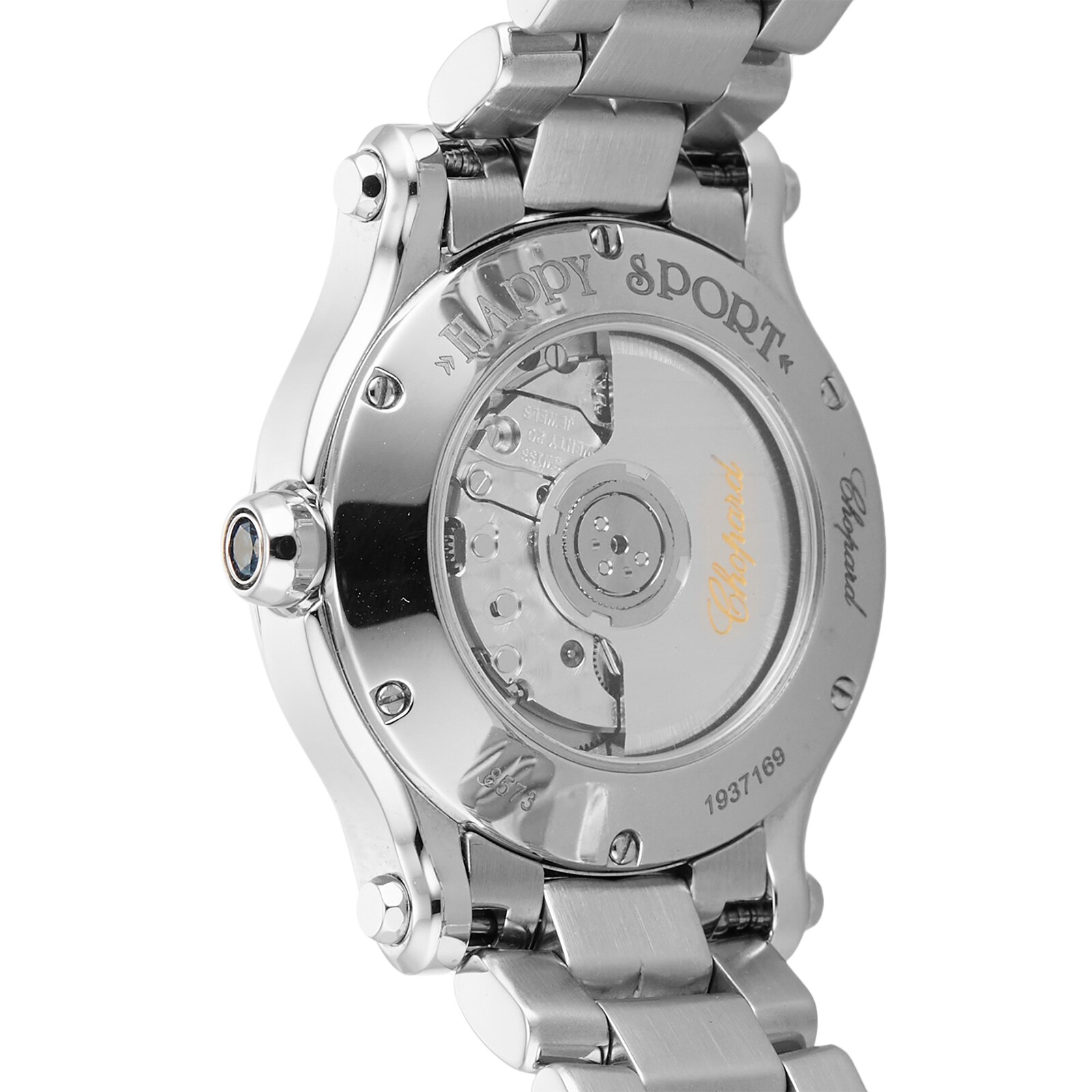 Pre-Owned Chopard Pre-Owned Chopard Happy Sport Ladies Watch 278573-3004