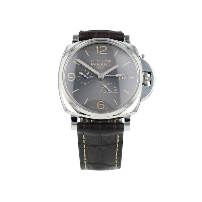 Pre-Owned Panerai Pre-Owned Panerai Luminor Due GMT Power Reserve Mens Watch PAM00944