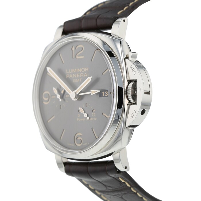 Pre-Owned Panerai Pre-Owned Panerai Luminor Due GMT Power Reserve Mens Watch PAM00944