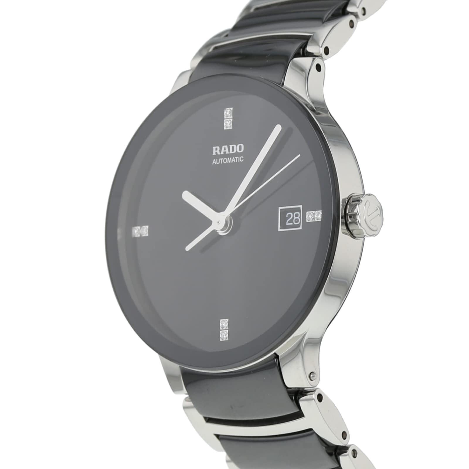 Pre-Owned Rado Centrix Automatic Diamonds Unisex Watch R30941702