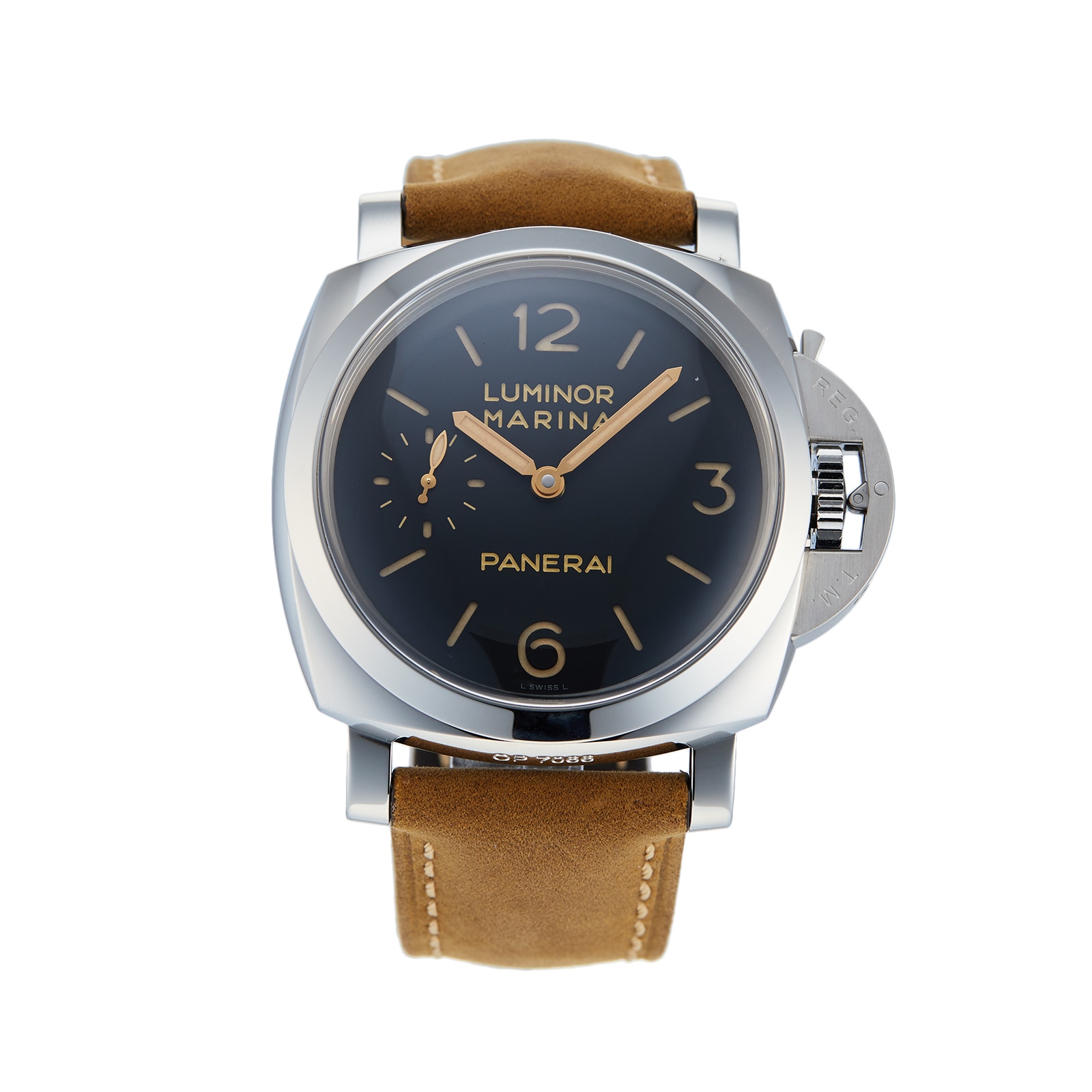 Pre Owned Panerai Pre Owned Panerai Luminor Marina Mens Watch