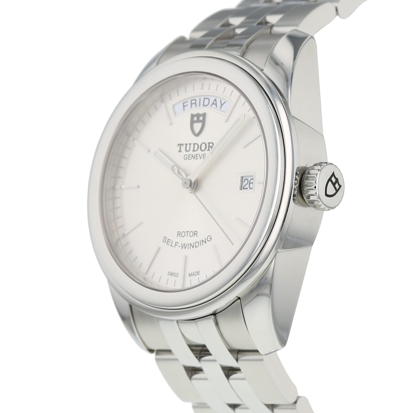 Pre-Owned Tudor Glamour Day-Date Mens Watch M56000-0005
