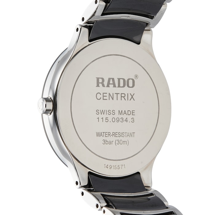 Pre-Owned Rado Centrix Diamonds Unisex Watch R30934712