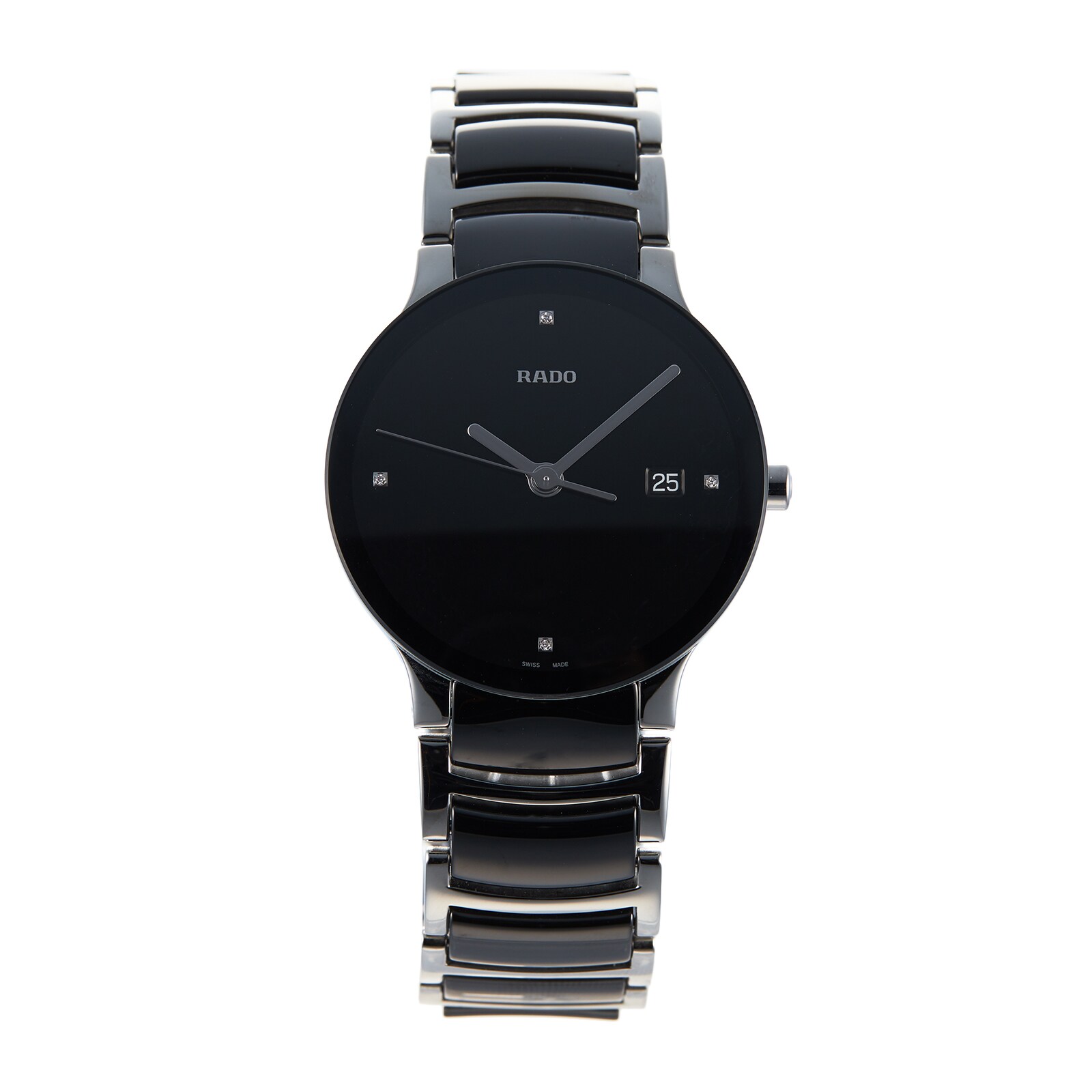 Pre-Owned Rado Centrix Diamonds Unisex Watch R30934712