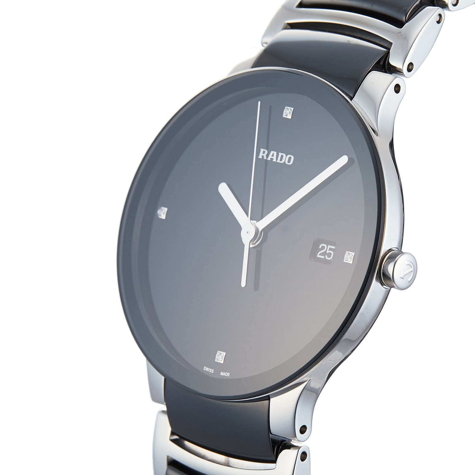 Pre-Owned Rado Centrix Diamonds Unisex Watch R30934712