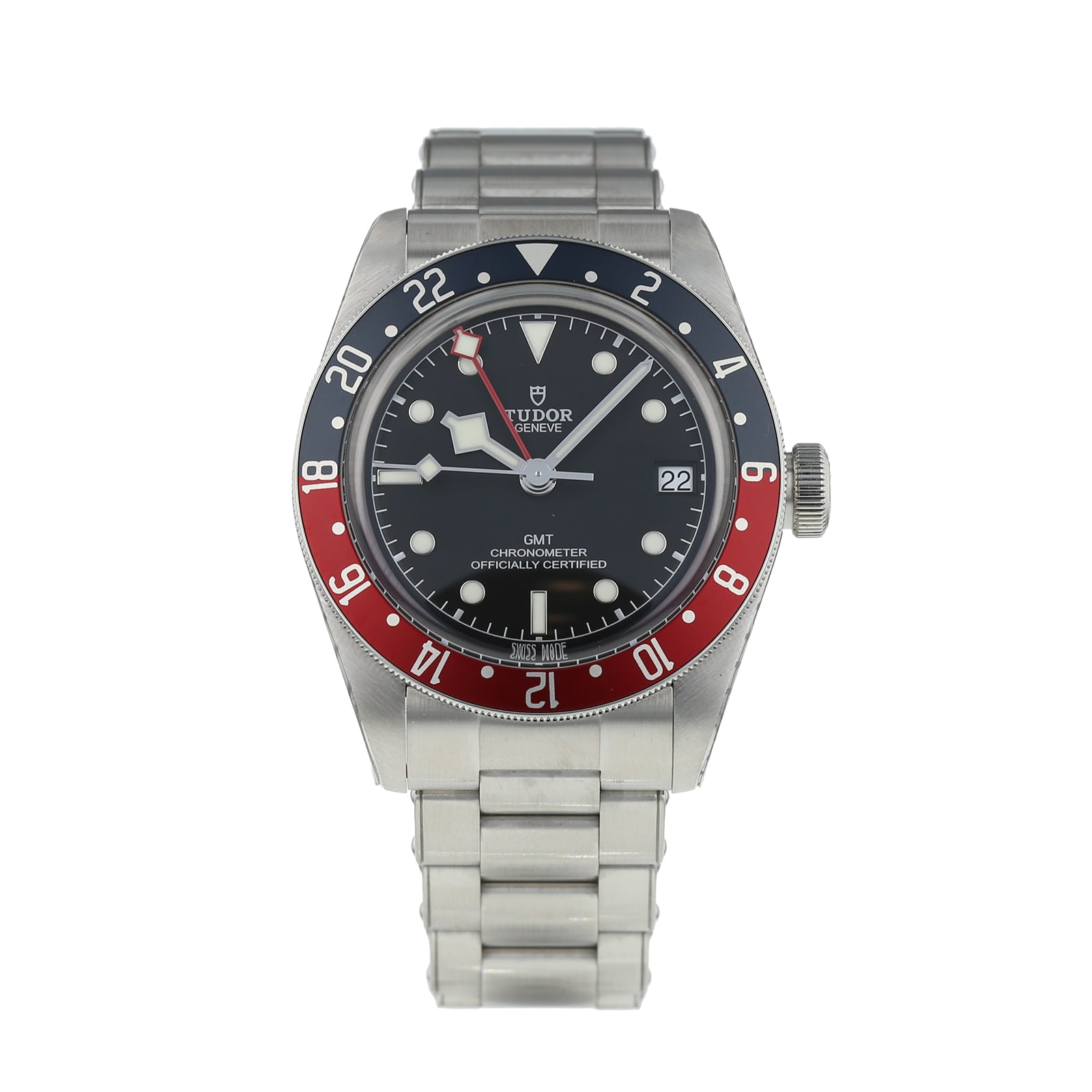 Pre-Owned Tudor Black Bay GMT Mens Watch M79830RB-0001