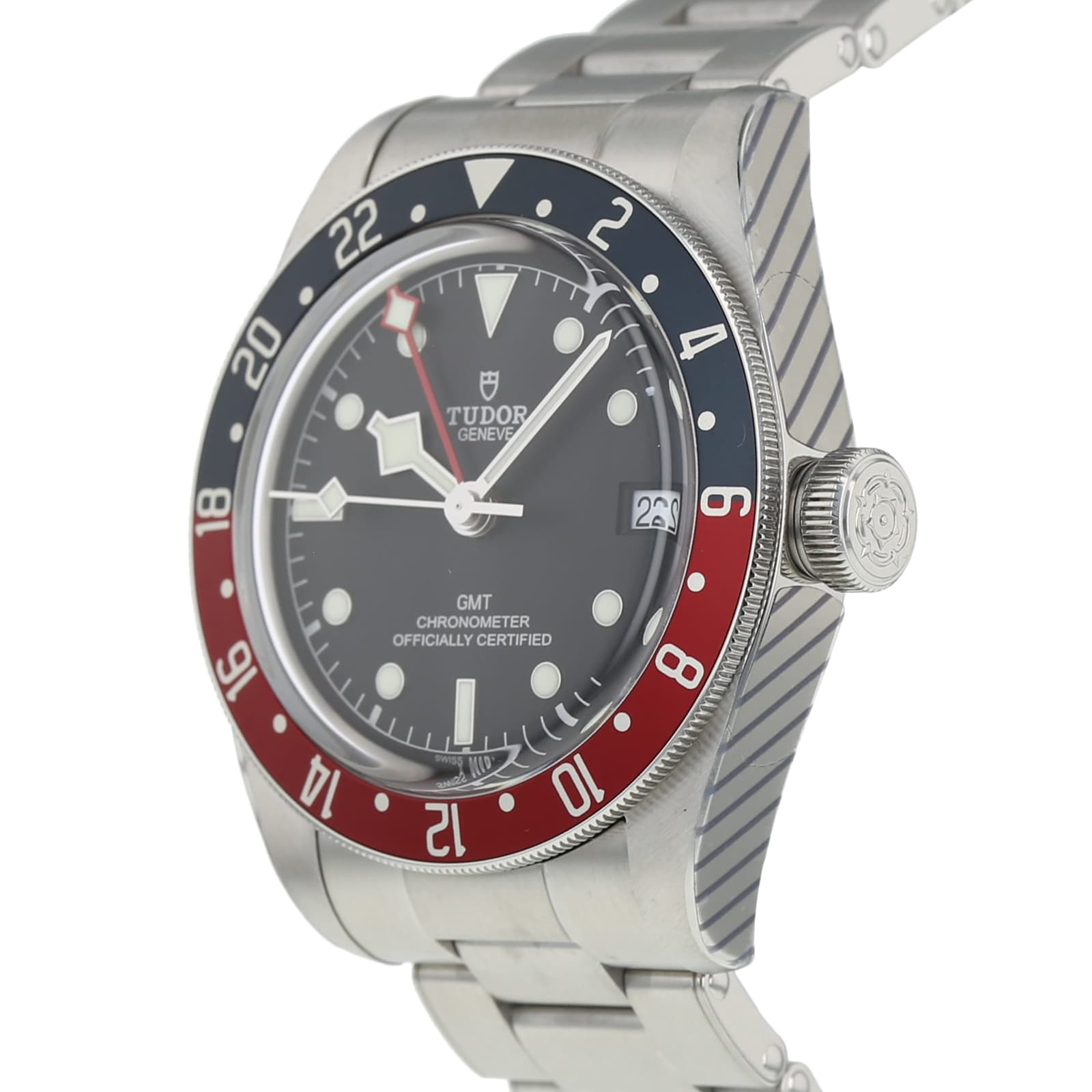 Pre-Owned Tudor Black Bay GMT Mens Watch M79830RB-0001