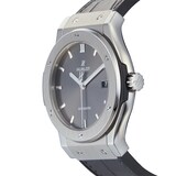 Pre-Owned Hublot Classic Fusion Racing Grey Titanium Mens Watch 542.NX.7071.LR