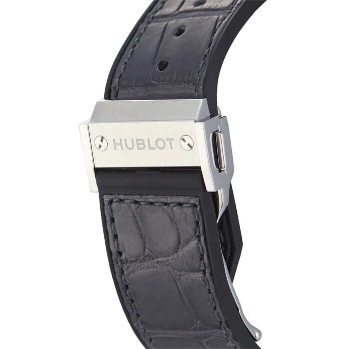 Pre-Owned Hublot Classic Fusion Racing Grey Titanium Mens Watch 542.NX.7071.LR