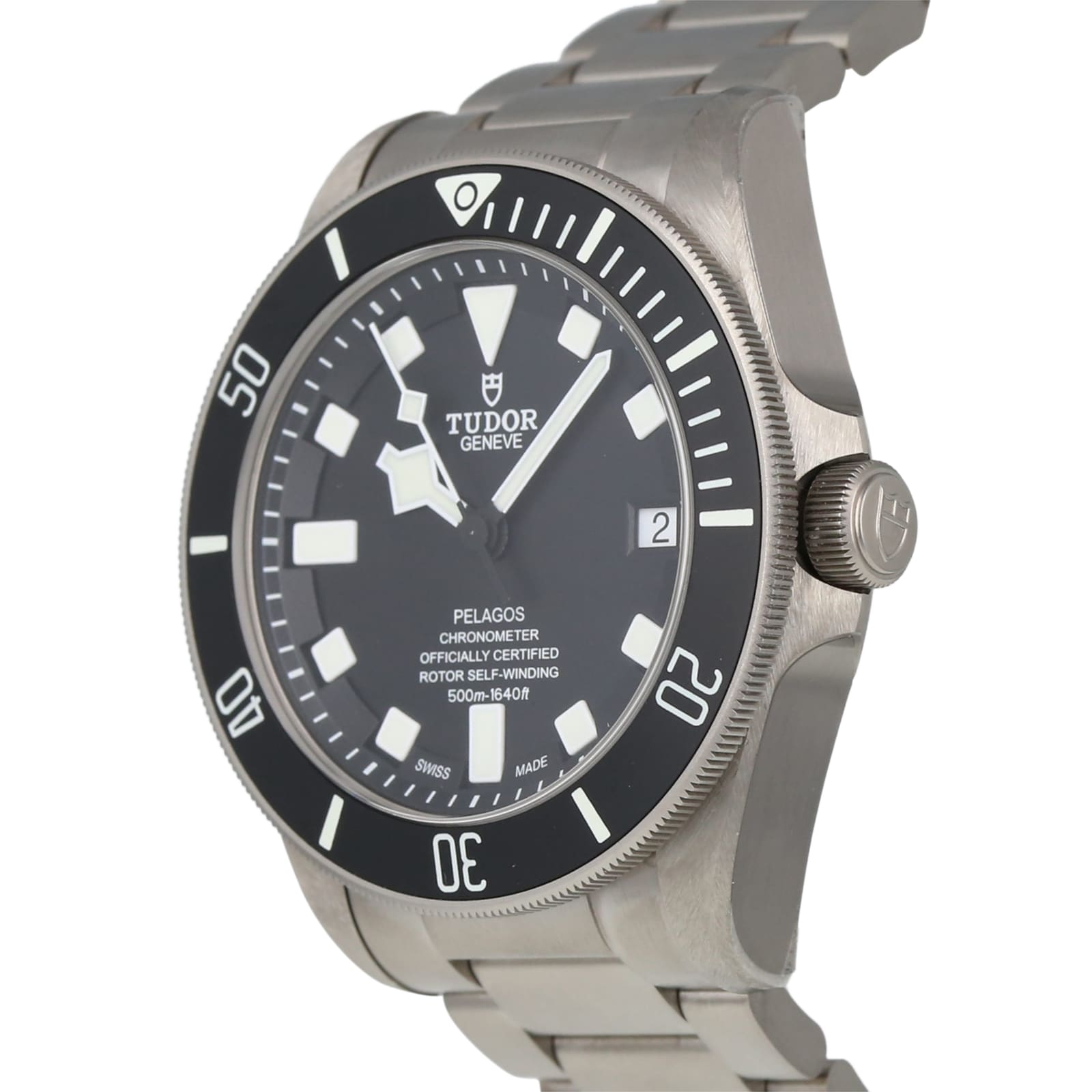 Pre-Owned Tudor Pelagos Mens Watch M25600TN-0001 Pre-Owned Tudor Pelagos Mens Watch M25600TN-0001