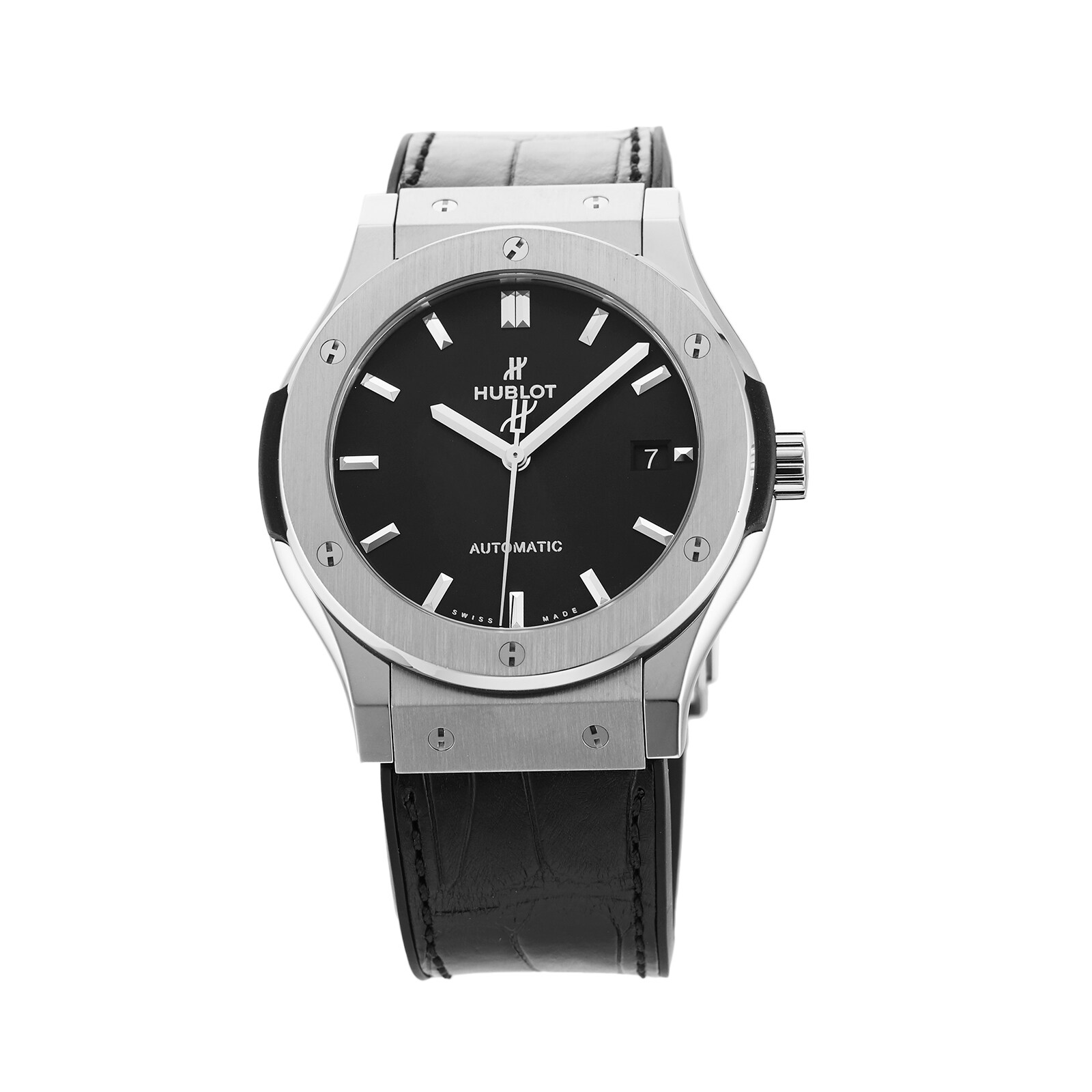 Pre-Owned Hublot Classic Fusion Titanium Mens Watch 511.NX.1171.LR