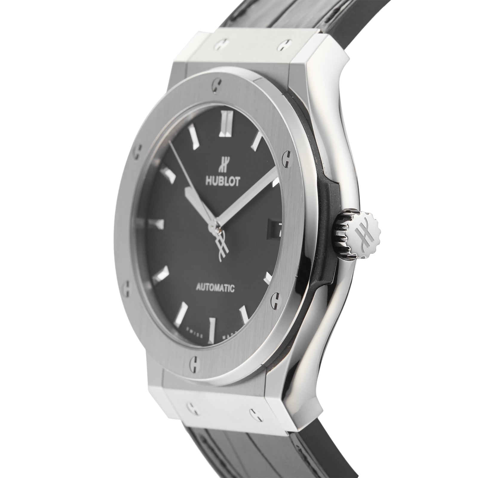 Pre-Owned Hublot Classic Fusion Titanium Mens Watch 511.NX.1171.LR