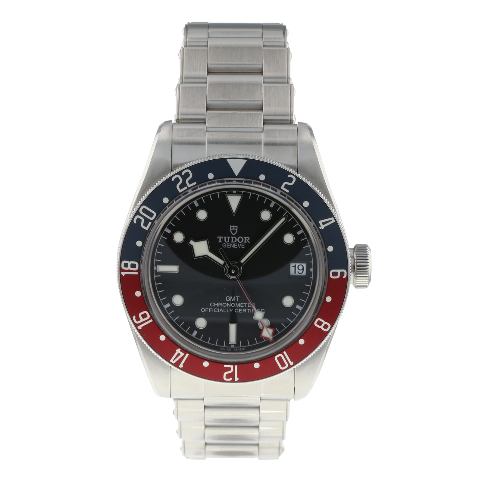 Pre-Owned Tudor Black Bay GMT Mens Watch M79830RB-0001