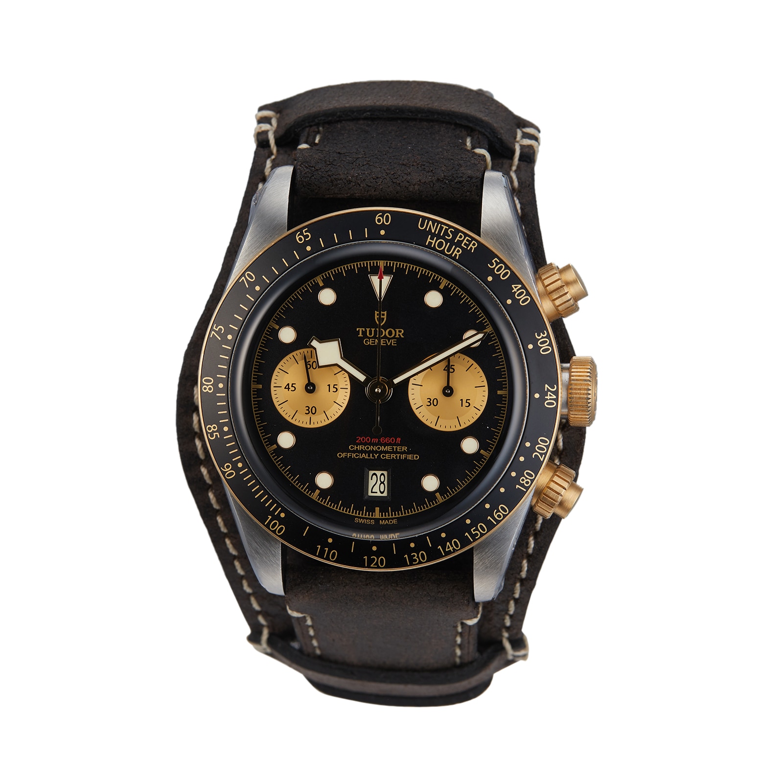 Tudor black bay clearance chrono s&g for sale