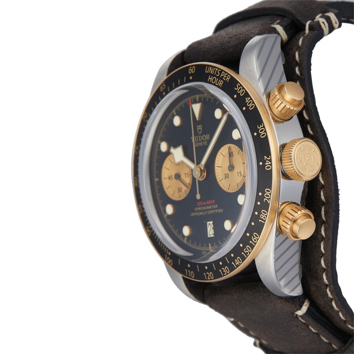 Pre-Owned Tudor Black Bay Chrono S&G Mens Watch M79363N-0002