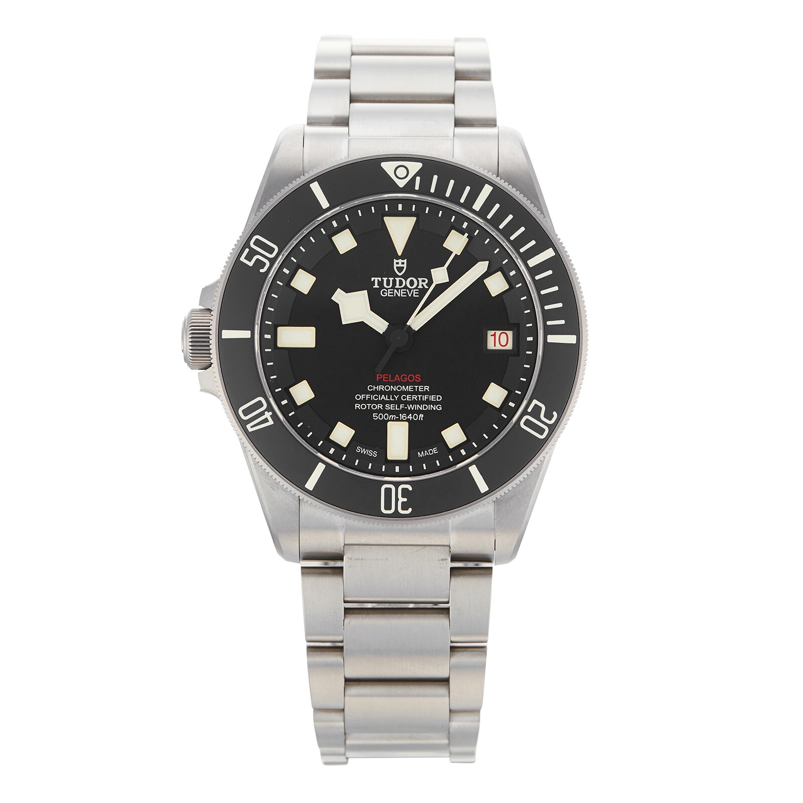 Pre-Owned Tudor Pelagos LHD Mens Watch M25610TNL-0001 Pre-Owned Tudor Pelagos LHD Mens Watch M25610TNL-0001