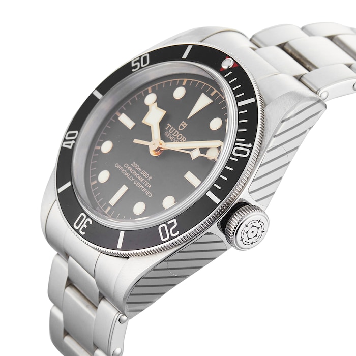 Pre-Owned Tudor Black Bay Black Steel Mens Watch M79230N-0009