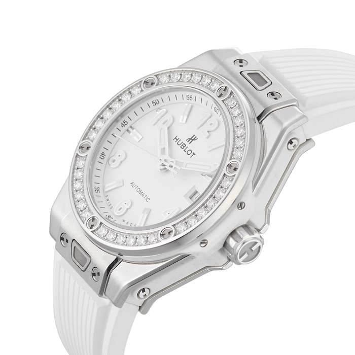 Pre-Owned Hublot Pre-Owned Hublot Big Bang One Click Ladies Watch 485.SE.2010.RW.1204