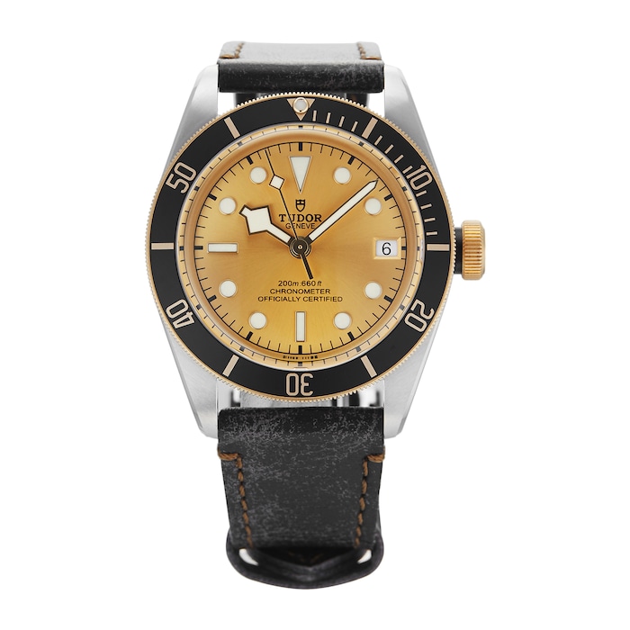 Pre-Owned Tudor Black Bay S&G Mens Watch M79733N-0003