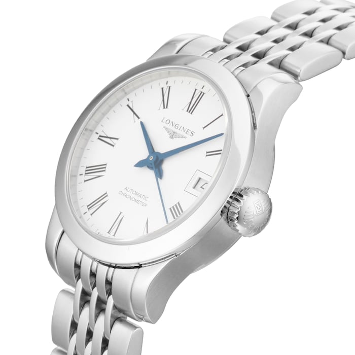 Pre-Owned Longines Record 26mm Stainless Steel