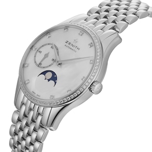 Pre-Owned Zenith Elite Ultra Thin 33MM Stainless Steel