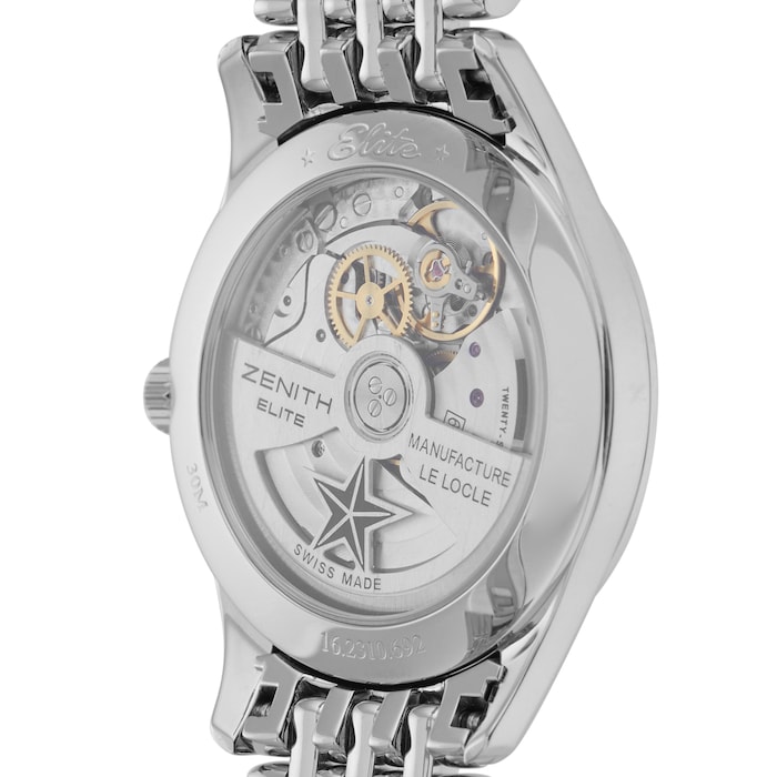 Pre-Owned Zenith Elite Ultra Thin 33MM Stainless Steel